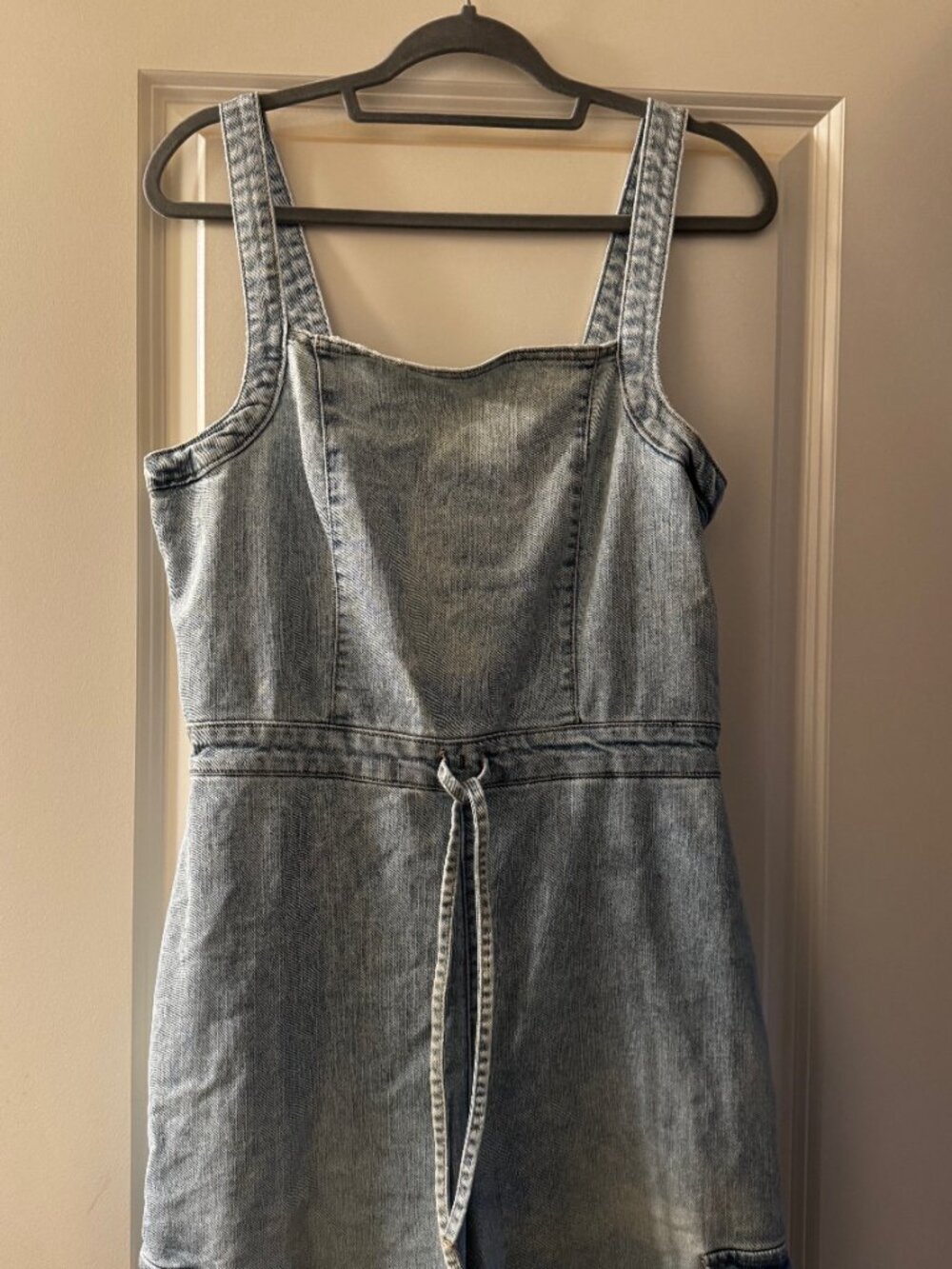Denim Pantsuit - Size XL